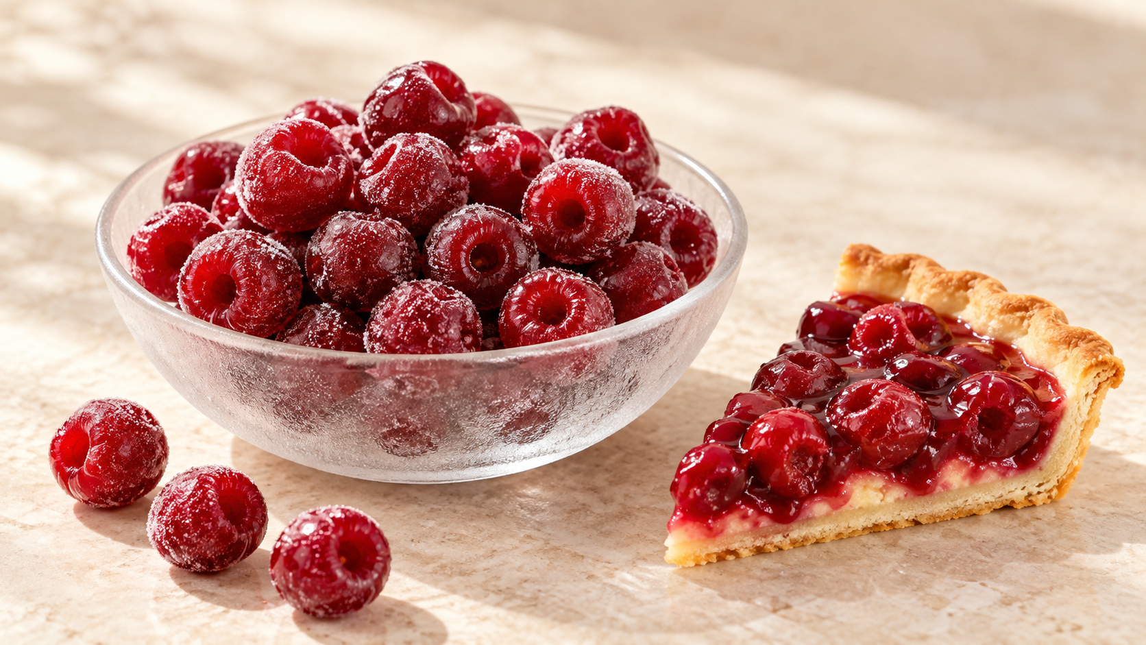 Celebre Frozen Fruits Sour Cherry for commercial food production